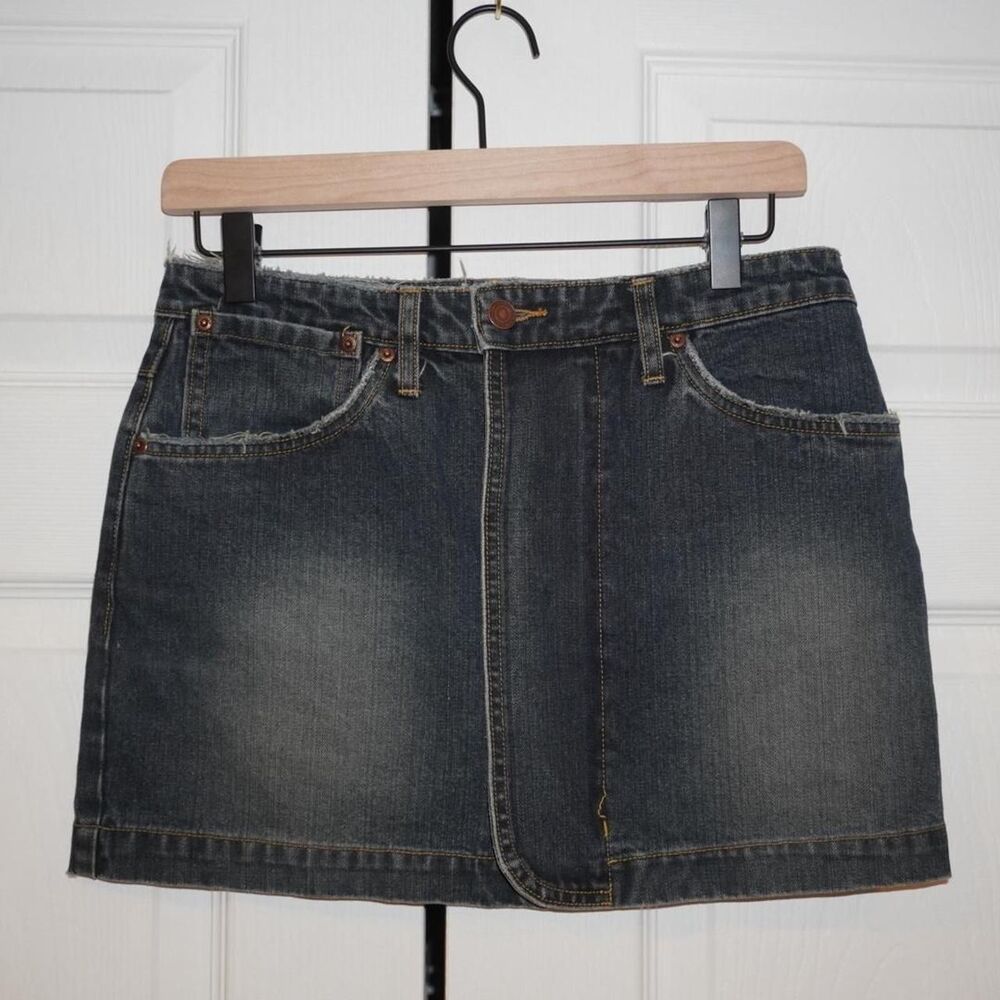 American-eagle Women's Blue and Navy Skirt